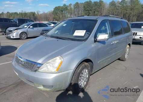 2011 Kia Sedona Lx from USA, damaged, VIN KNDMG4C75B6384452